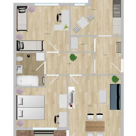 Apartament 3-zimmer Naehe Messe & Maschsee